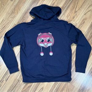 Killing Eve Hoodie Size XL Television HBO Drama TV Show Blue Full Zip Sweatshirt